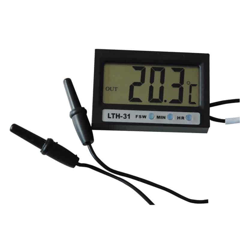 Deluxe Thermometer (2 Fühler) - Terraristik-Lorica AG
